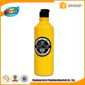 500ML Good service Adult Yellow custom bottle professional acrylic paint